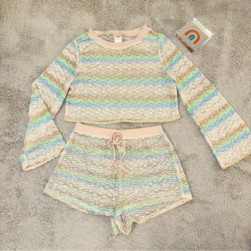 Sheer matching set